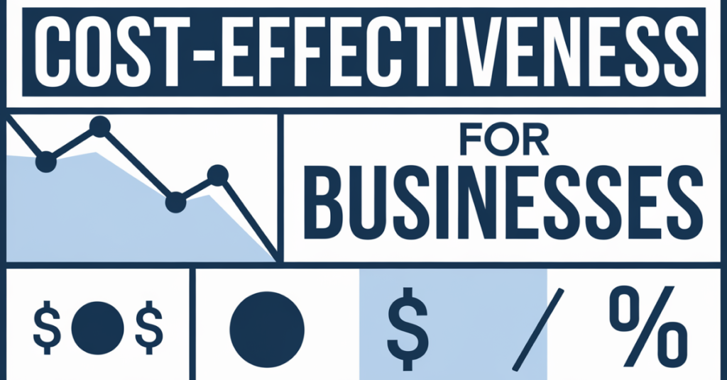 Cost-Effectiveness For Businesses